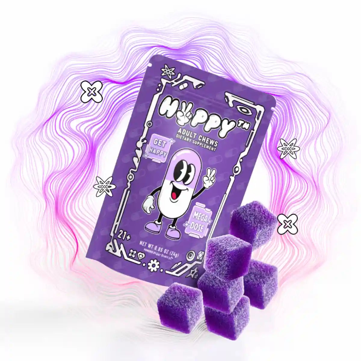 HVPPY™ Chews Mega Dose
